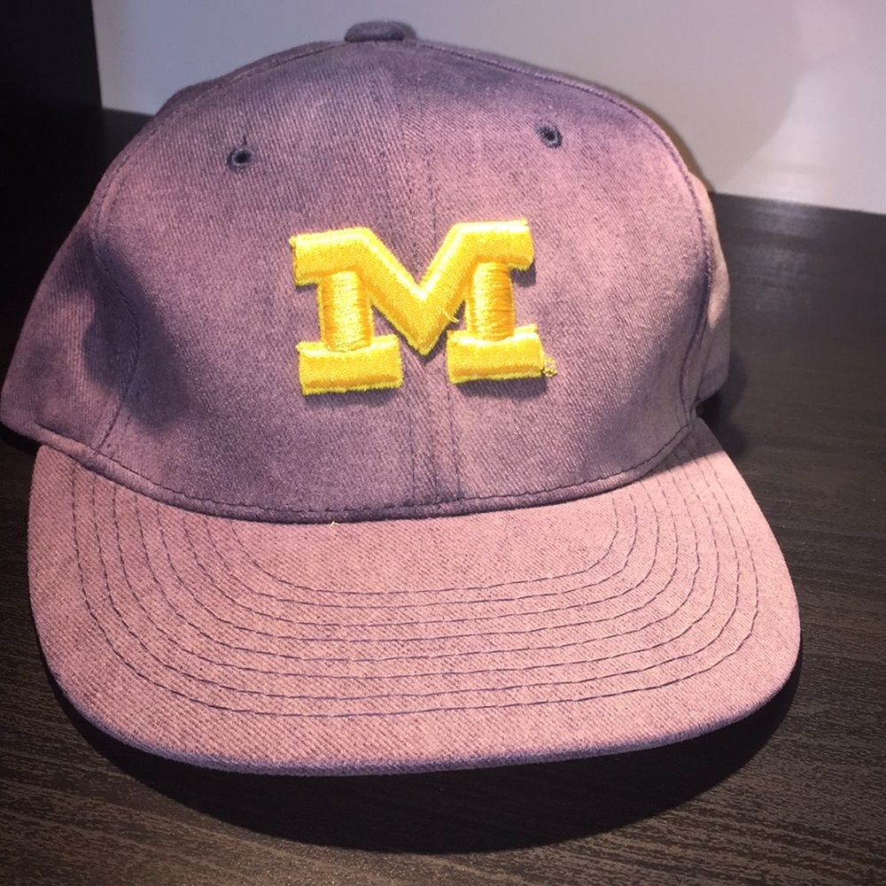 Faded Michigan SnapBack Hat